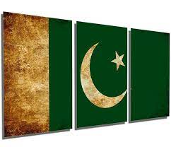 Not only is metal roofing growing in popularity, due to to its strength and durability. Metal Wall Art 3 Panel Split Triptych Pakistan Flag Rustic Grunge Metal Prints Hd Aluminum Prints For Home Decor Interior Design Art Collectibles Prints Delage Com Br