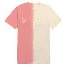 Flamingo | flim flam apparel. Flamingo Split Dye