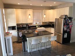 gorgeous off white wood kitchen