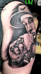 #blackandgreytattoo #eminem #eminemtattoo #empireinks