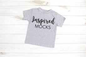 Toddler Mockup Bella Canvas 3001t Athletic Heather Gray Tshirt Mockup Kids Flat Lay Flat Lay M Heather Grey Tshirt Bella Canvas Gray Tshirt