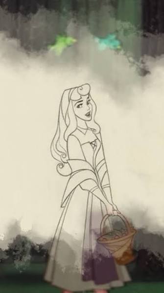 An enchanted journey from sketch to scene. ✨, Sleeping Beauty is available  to stream on @DisneyPlus.