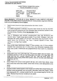 Soal quiz pertemuan 7 administrasi bisnis 1. Soal Dan Jawaban Uts Analisa Laporan Keuangan Kumpulan Contoh Surat Dan Soal Terlengkap