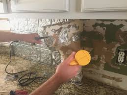 Repeat step 6 one more time just to be on the safe side. How To Remove A Glued On Backsplash Maebells