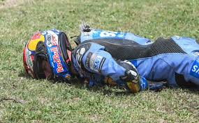 Alex Marquez injured in horrific Catalan MotoGP crash
