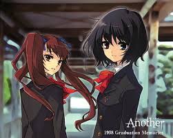 Anazā) is a 2012 japanese horror anime television series produced by p.a.works and directed by tsutomu mizushima that aired thirteen episodes from 10 january to 27 march 2012. Hd Wallpaper Anime Another Izumi Akazawa Mei Misaki Wallpaper Flare