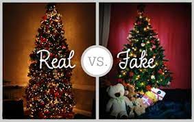 Christmas Tree Facts Real Vs Artificial Fake Christmas Trees Real Christmas Tree Christmas Post