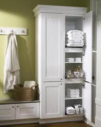 tall linen cabinet slim bathroom