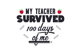 Download My Teacher Survived 100 Days Of Me Svg Cut File By Creative Fabrica Crafts Creative Fabrica SVG Cut Files