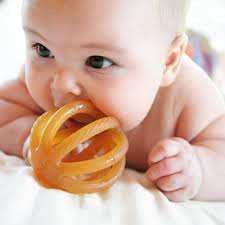 Stork Organic Baby Boutique Our Calmies Natural Rubber Teether Is Back In Stock Easy For Baby To Hold Safe For Them To Chew On Shop Online Or Come Visit Us Http Storkorganicbaby Com Index Php Pageid 3013