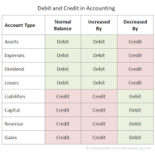 Debit And Credit In Accounting Bookkeeping Business Accounting Jobs Accounting Basics
