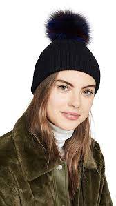 Atm anthony thomas melillo high torsion jersey tank jumpsuit. Jocelyn Knit Hat With Pastel Multi Fox Pom Shopbop New To Sale Up To 70 On New Styles To Sale Knitted Hats China Fashion Style