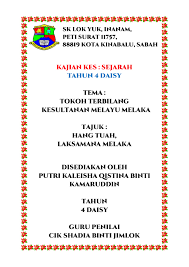 Hikayat hidup hang tuah ii. Kajian Kes Hang Tuah Sebagai Laksamana Melaka Flip Ebook Pages 1 19 Anyflip Anyflip