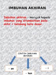 Tatabahasa imbuhan akhiran tahun 1 created using powtoon free sign up at www.powtoon.com/join create. Imbuhan Akhiran Thn 2