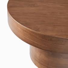 Enjoy free shipping on most stuff, even big stuff. Volume Round Pedestal Coffee Table Wood