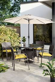 Buy Monaco Parasol By Leisuregrow From The Next Uk Online Shop In 2020 Parasol Garden Furniture Sets Next At Home