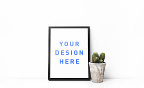 Instead of displaying your photos as it is, you can make them look remarkable with gorgeous frames. Free Poster Frame Mockup On Behance