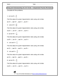 27 Printable Unit Circle Values Chart Forms And Templates