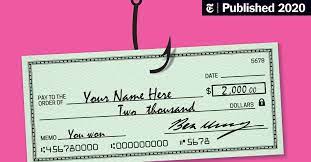 Got An Unexpected Check In The Mail It May Be Fake The New York Times