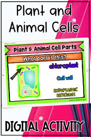 The cell of a human or plant is the smallest functional and structural unit. Plant And Animal Cells Digital Distance Learning Activity For Boom Learning Review Upper Elementary Science Life Science Activities Plant And Animal Cells