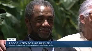 Ronald Mallory from Louisa awarded rare bronze medal star