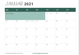 Wochenkalender 2021 als kostenlose vorlagen für pdf zum download & ausdrucken. Kalender 2021 Zum Ausdrucken Kostenlos Feelgoodmama