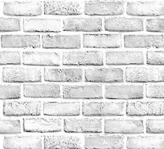 Black And White Brick Wall Template White Brick Wallpaper Brick Peel And Stick Wallpaper Https Www Amazon Com Dp B07hmf6rp7 Ref Brick Wallpaper Brick Wallpaper Grey Faux Brick Wallpaper