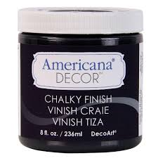 A wide variety of chalk paint options are available to you, such as brush material, function, and bristle length. Decoart Americana Decor 8 Oz Carbon Chalky Finish Adc29 95 The Home Depot