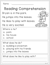 Click the buttons to print each worksheet and. Reading Passages Reading Comprehension Reading Worksheets Grade 1 Reading