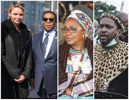 Misuzulu sinqobile kazwelithini (born 23 september 1974) is the reigning king of the zulu nation. South Africa S Royal Scandal As Princess Charlene Mourns The Loss Of Zulu King Chaos Erupts Over His Successor South China Morning Post