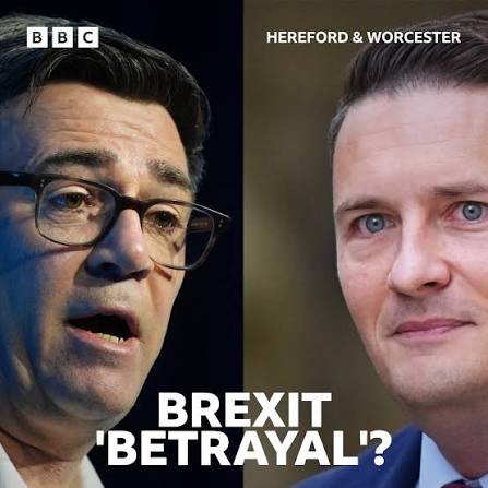 Allies of Andy Burnham are criticising his Labour leadership rival Wes  Streeting for saying that Britain's future lies back in the EU. They're  accusing the former Health Secretary of making it more