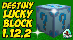 скачать мод на майнкрафт 1 12 2 на лаки блоки Destiny Lucky Block 1 12 2 Laki Bloki Geroncraft