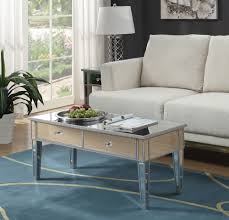 Gold coffee table *see offer details. Convenience Concepts Gold Coast Mirror Coffee Table With Two Drawers Walmart Com Walmart Com
