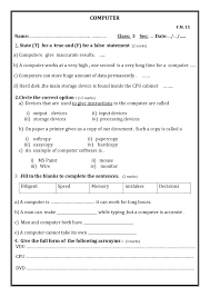 Organisms and their environments (patterns of behavior and changes in the environment); A Worksheet For Class 3 On Ipo Cycle Notes