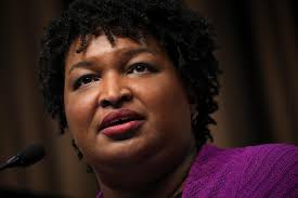 Opinion: The drama in Stacey Abrams' political thriller is unfolding off  the page