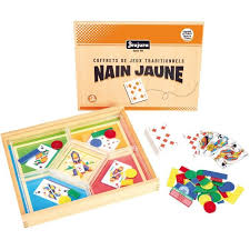 Jeu Du Nain Jaune Coffret En Bois Jeu De Societe Classique Jeujura Cdiscount Jeux Jouets