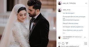 The wife of liverpool and egypt star mohamed salah has become something of a. Mohamed Salah S Brother And His Wife In The Official Photo Session Of His Wedding New Photos Eg24 News