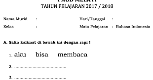 Contoh soal berhitung anak tk b mode pemasaran. Contoh Soal Uas Bahasa Indonesia Tk Paud Semester 2 Administrasi Tk Paud