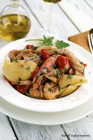 Conchiglioni Con Frutti Di Mare Al Cognac Shell Pasta With Seafood Cognac A Day Around The Pantheon Area Italian Recipes Seafood Pasta Stuffed Pasta Shells