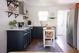 There are just a few tried and true rules when attempting this. Painting Cabinets Going From White To Navy Cottage Style
