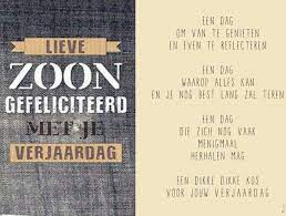 Verjaardag Zoon 18 Jaar Verjaardag Verjaardag Zoon Gelukkige Verjaardag Zoon