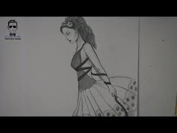 How To Draw A Dress Design Step By Step Drawings Art Blog
