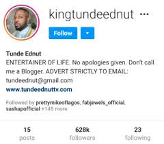 Here you can discover all stories, photos, videos posted by altogether tundeednut has 2,522,396 followers and follows 2,939 on instagram. Ntbw3p7j Zpswm