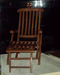 Titanic Deck Chair Titanic Rms Titanic Titanic Deaths