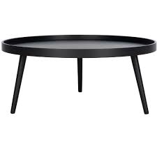 With a few tools, minimal supplies and a little. Fritz Round Tray Top Coffee Table Black Safavieh Target