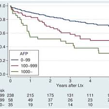 Overall Survival After Transplantation For Hcc Stratified