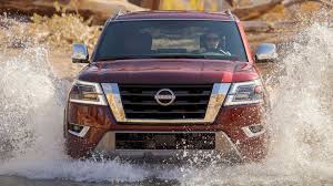Discover the towing capacities and payloads of nissan's vehicle lineup and refresh your towing knowledge so you can use your truck, suv or van to tow with confidence. 2021 Nissan Armada Debuts With A New Face Lots Of Tech Upgrades