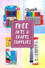 Get Free Arts And Crafts Samples At Get It Free Claiming Your Sample Is Easy Just Take Our Short Con Free Craft Supplies Free Stuff By Mail Freebies By Mail