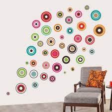 Choose from thousands of designs or make your own today! Buy Decor Kafe Decal Style Round Shapes Wall Sticker Wall Poster Pvc Vinyl 119 X 68 Cm Online At Low Prices In India Amazon In