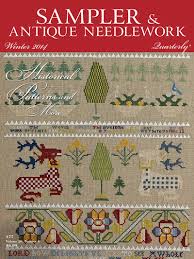 With over 200 designs, you'll find something here that is perfect for your next cross stitch project. Sampler Antique Needlework Quarterly Magazine Issues Page 1